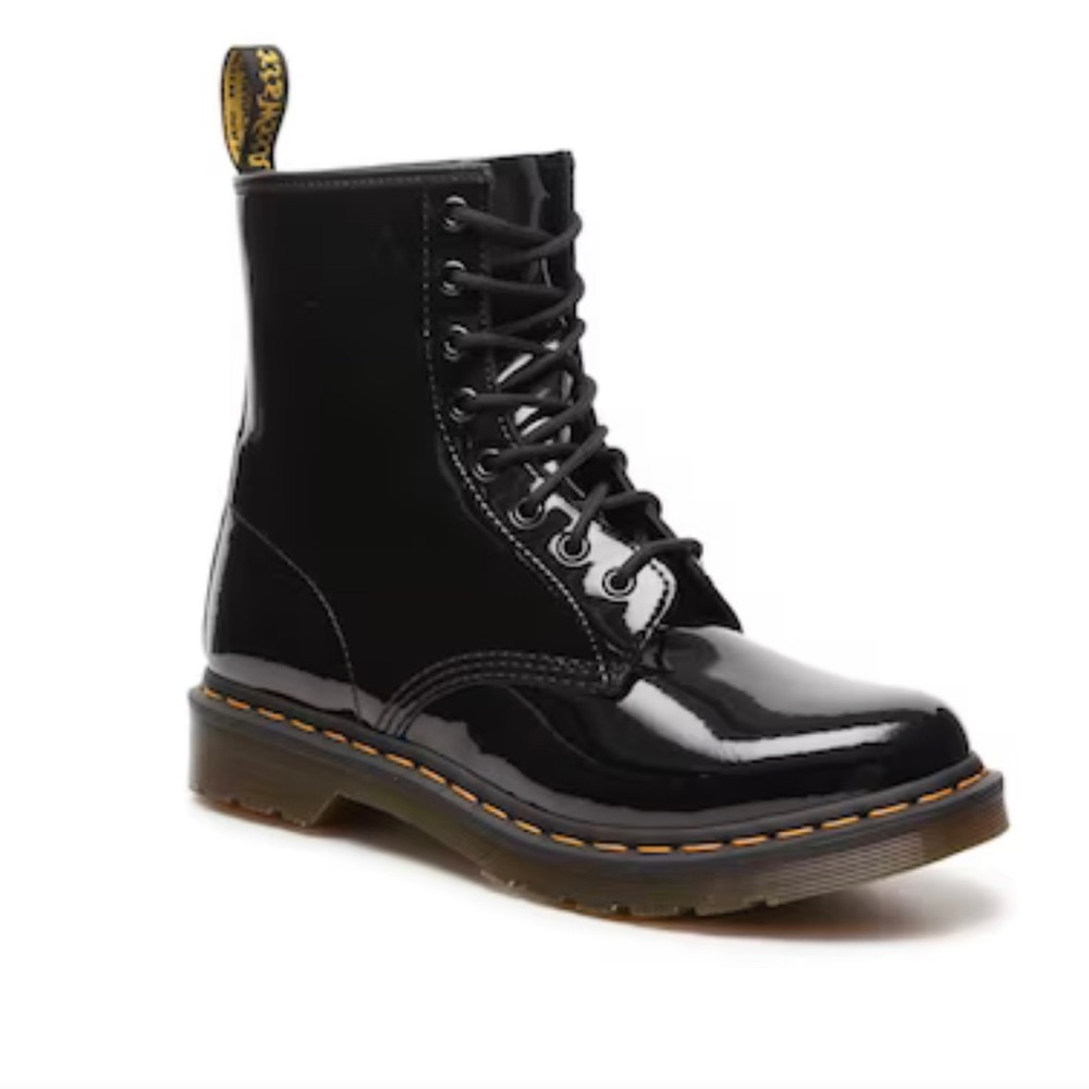 Dr. Martens Women's Black Gloss Size 8